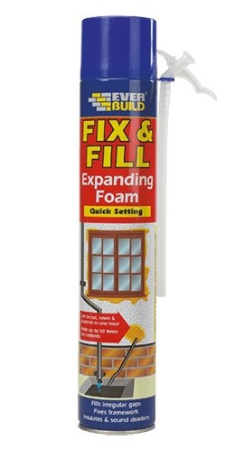Everbuild Fix & Fill Expanding Foam 500ml