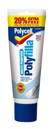 Polycell Polyfilla Multi Purpose Tube 330g +20% Free