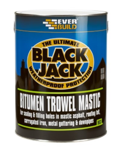 Everbuild 903 Bitumen Trowel Mastic 1 litre