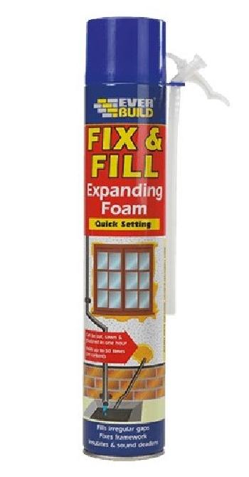 Everbuild - Fix & Fill Expanding Foam 500ml